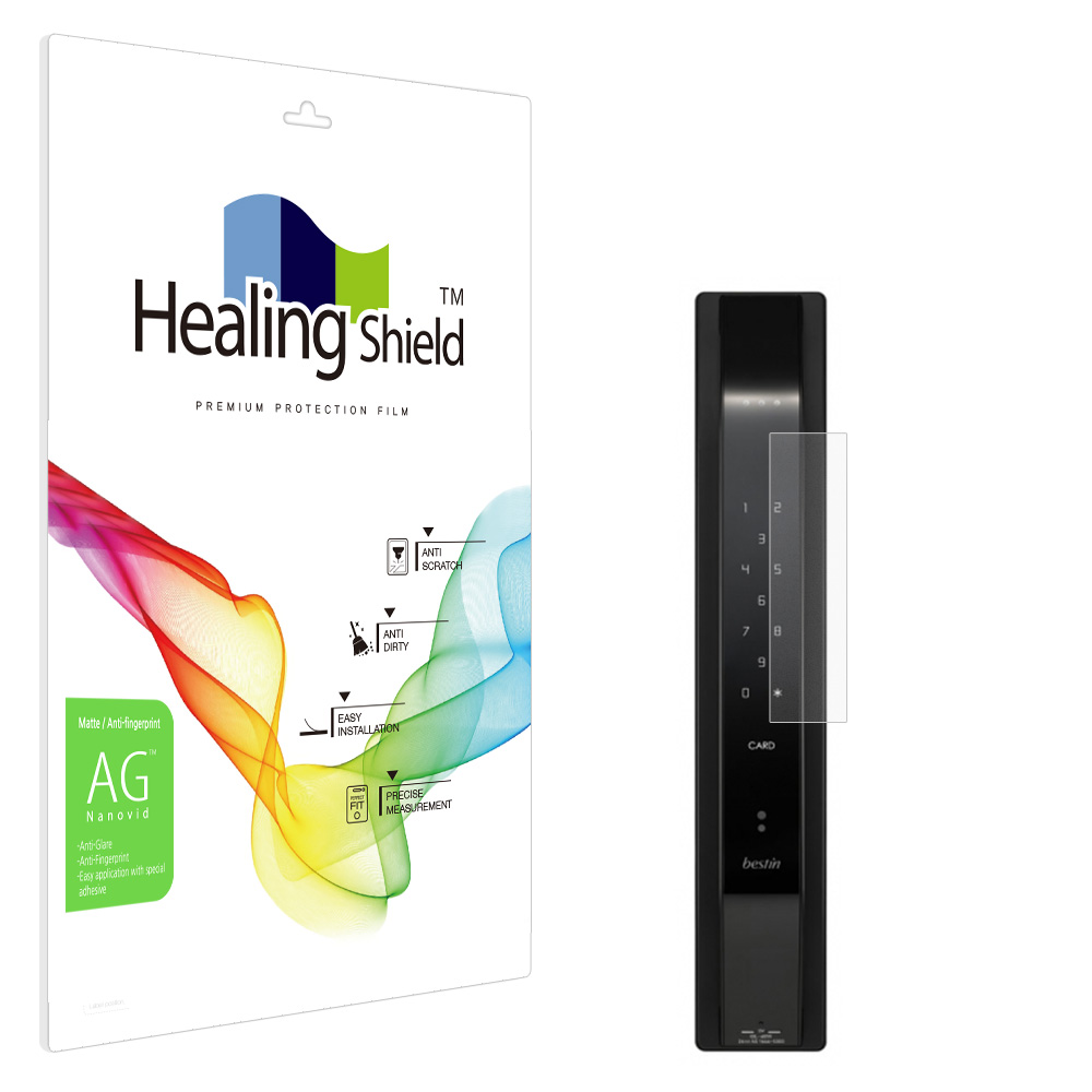 베스틴 IDL-401R 도어락 저반사 지문방지 액정보호필름