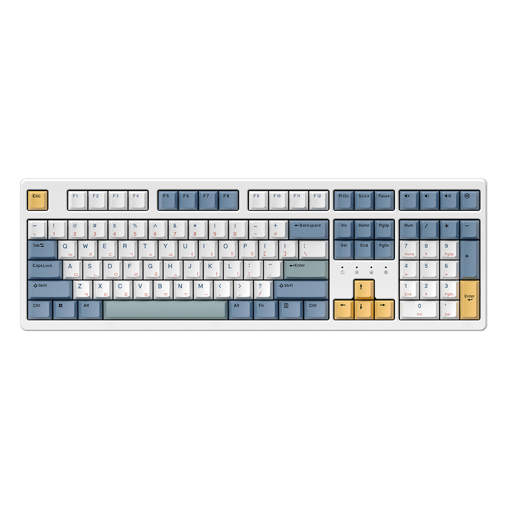 (유선 무선 듀얼8K 폴링레이트) TFG Cloud Max CF 게이밍 기계식키보드 유무선 가스켓마운트 염료승화 써피, 로즈핑크 도각, 45g