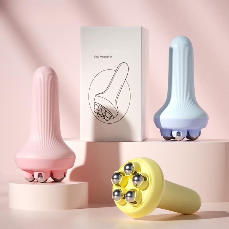 롤러 마그네틱 핸디 볼 마사지기 림프순환 승모근 어깨 전신마사지 - 상세 이미지 2