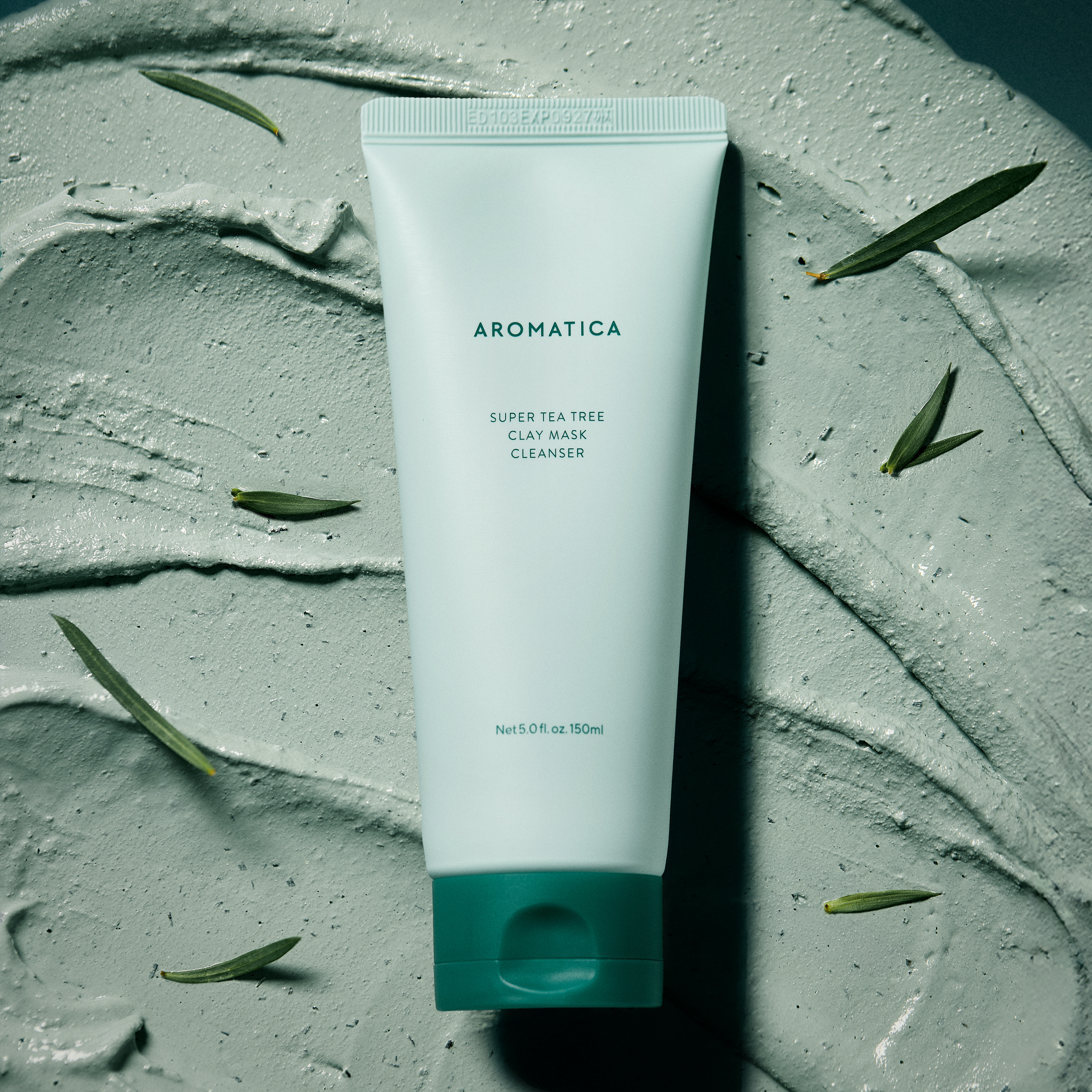 아로마티카 슈퍼 티트리 클레이 마스크 팩 클렌저 150ML 팩 투 폼 진정 각질제거