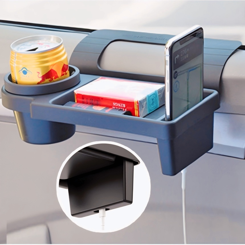 [차곡차곡] 애니윙 다용도 차량용 컵홀더 수납함 창문형 거치대