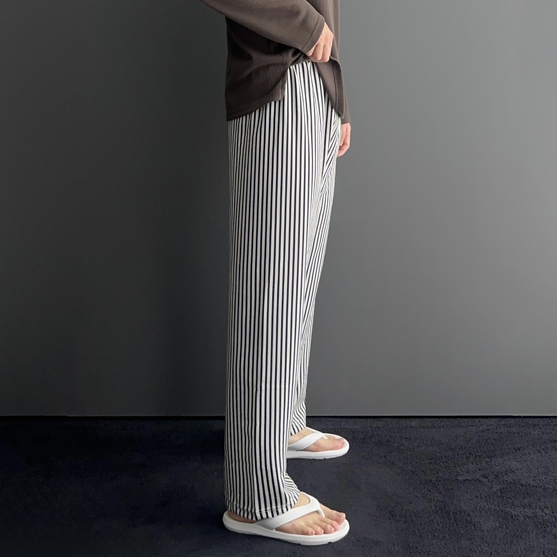 1+1 남자여름긴바지 남자시어서커팬츠 남성쿨팬츠 구김없는바지 - 상세 이미지 5