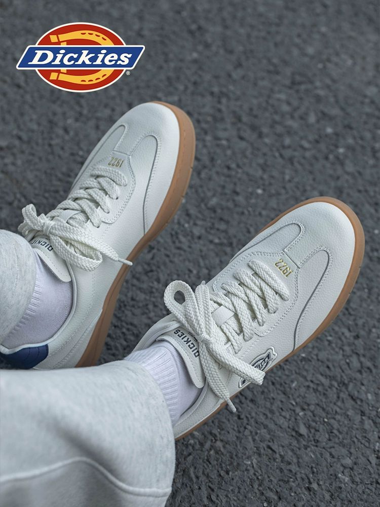 남성스니커즈 Dickies 디키즈 복고풍 간편한 착용감의 캐주얼 운동화 데일리화 화이트 - 상세 이미지 3