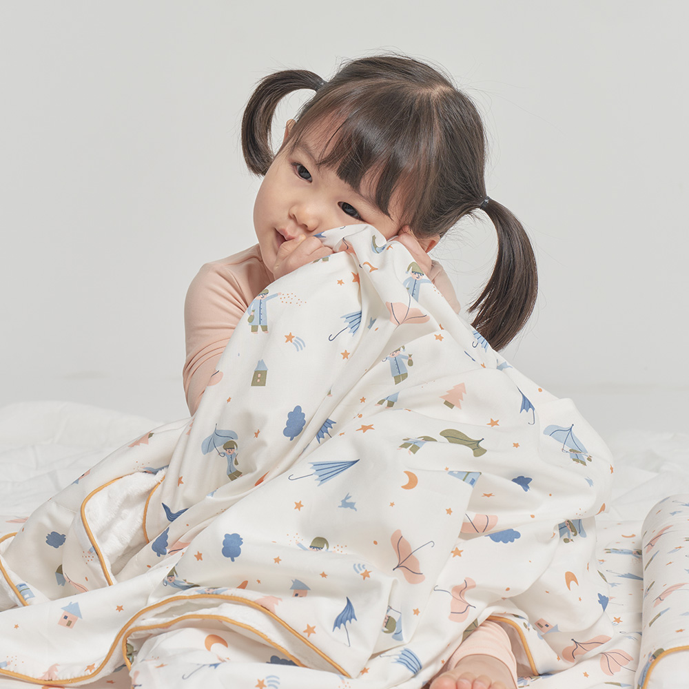 디자인 블랭킷 북유럽 어린이집 사계절 거즈 극세사 이불 아기담요