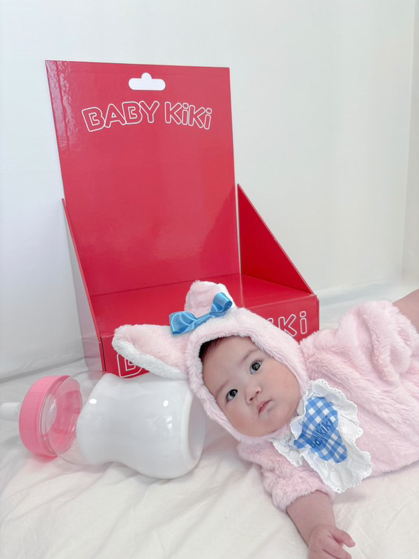 (소품대여 / 툴리툴리) 베이비키키 아기 셀프촬영 50일 100일 200일 몬치치컨셉 - 상세 이미지 5
