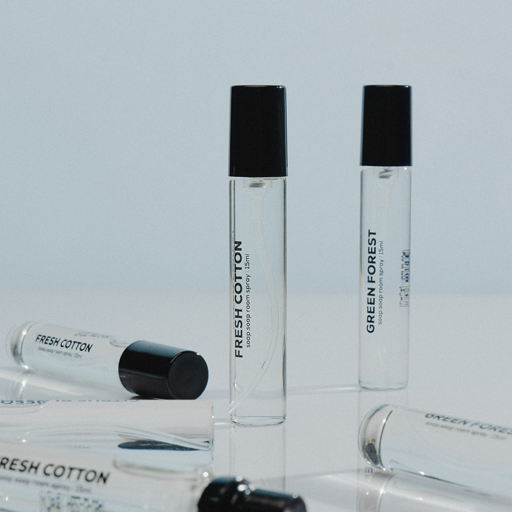 소프소프 멀티 룸 스프레이 15ml - 휴대용 룸 & 패브릭 섬유 탈취 향수, 실내 방향제 - 상품 이미지