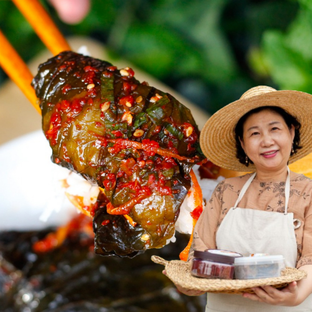 양념깻잎장아찌 반찬 500g 순창 이기남 국산 - 상품 이미지