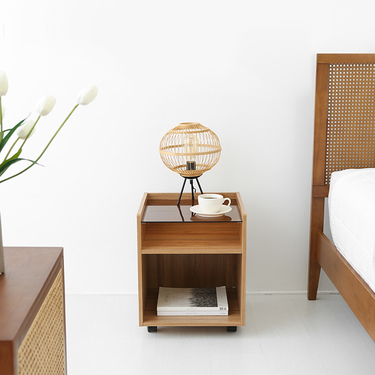 몬탁 이동식 사이드테이블 MB22ST4940 캄포어베니어 0771.6319