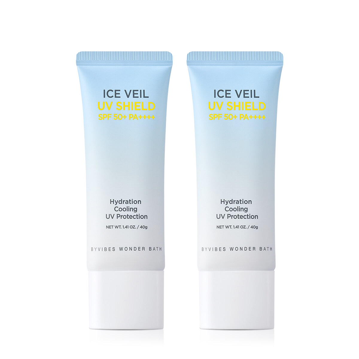 조성아 원더바스 아이스베일 UV쉴드 선크림 40g 1+1 - 메인 이미지