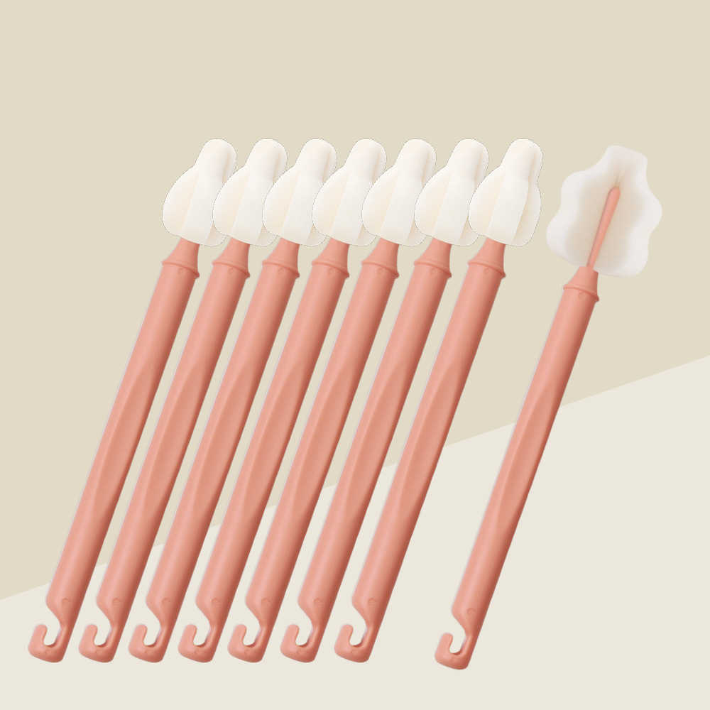 하이비 몽글이 젖병 젖꼭지 세척솔 롱미니솔7P+롱와이드1P - 상품 이미지