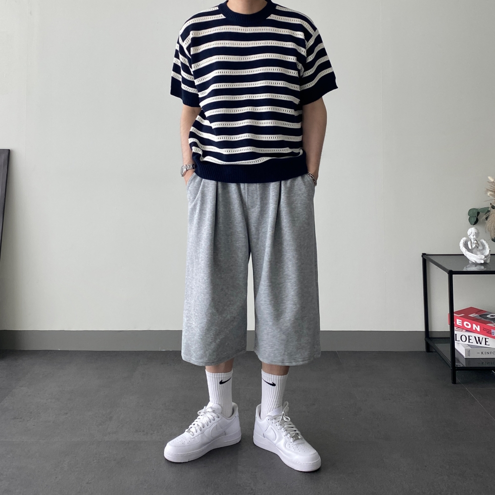 버뮤다스웻팬츠 남성여름반바지 남자벌룬반바지 - 상세 이미지 5