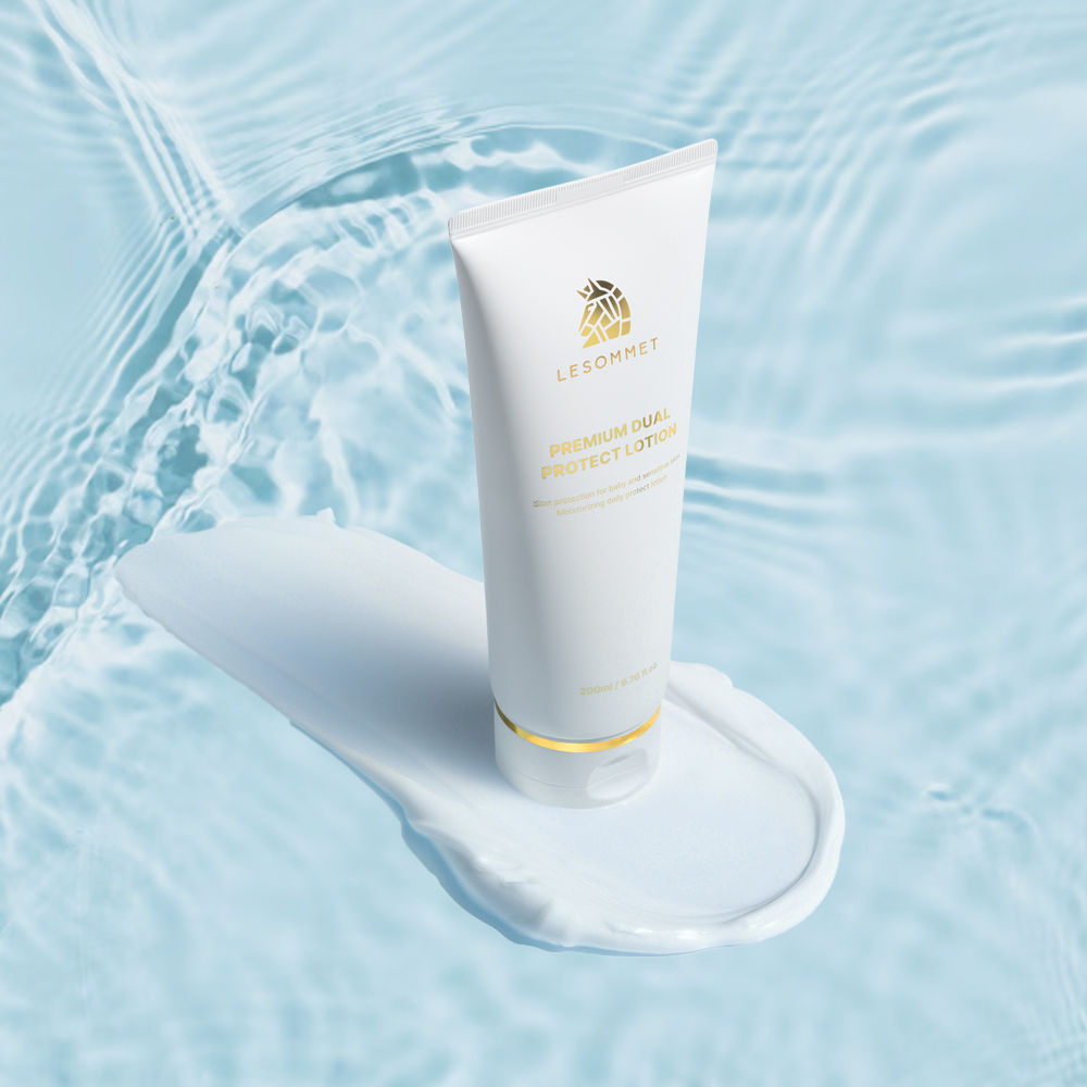 르소메 신생아 아기 보습력좋은 고보습 무향 비건 듀얼 프로텍트 로션 200ml - 상세 이미지 2
