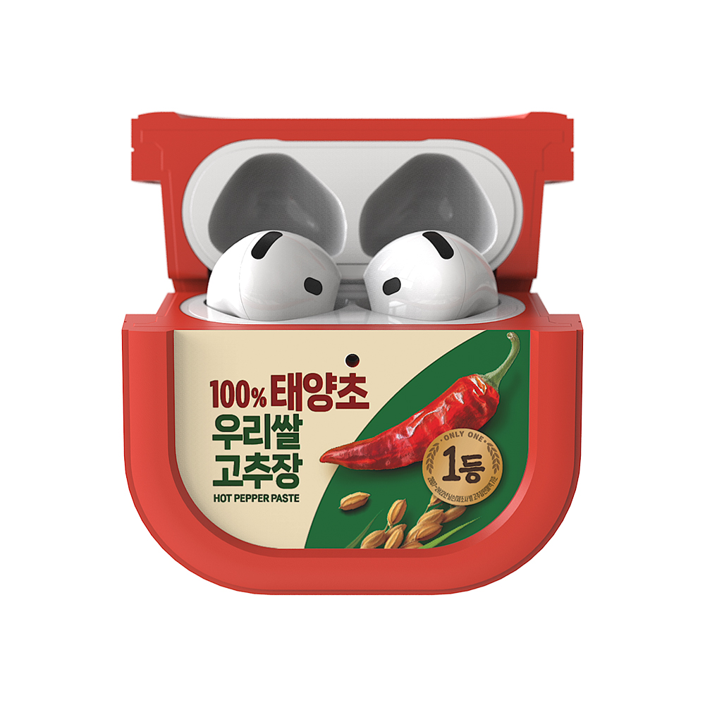 에어팟4케이스 아우라플로 고추장쌈장 케이스추천 디자인활용법