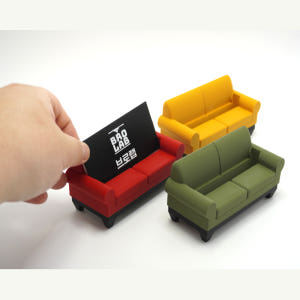 소파 모양 명함꽂이 명함 보관함 홀더 거치대 개업 선물 실사용 후기 | 효과 있을까? - 상품 이미지 3