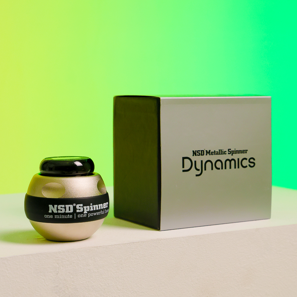 NSD스피너 다이나믹 전자동 최고급형 자이로볼 충전식 신종 카운터 포함 전완근 악력기