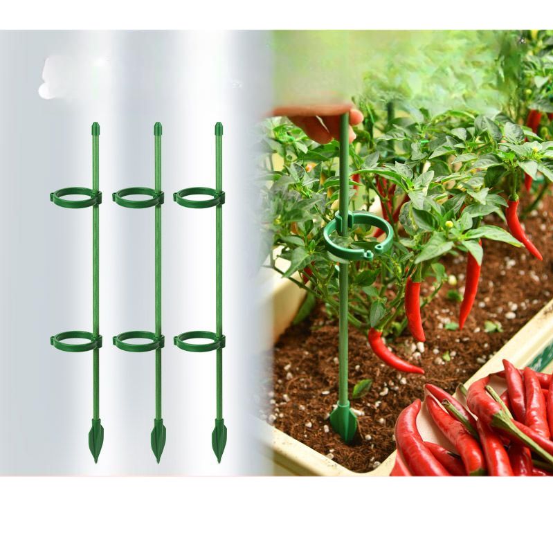 고추 가지 지주대 오이 수박 지지대 텃밭 주말농장 60cm 5개 유리섬유 - 메인 이미지