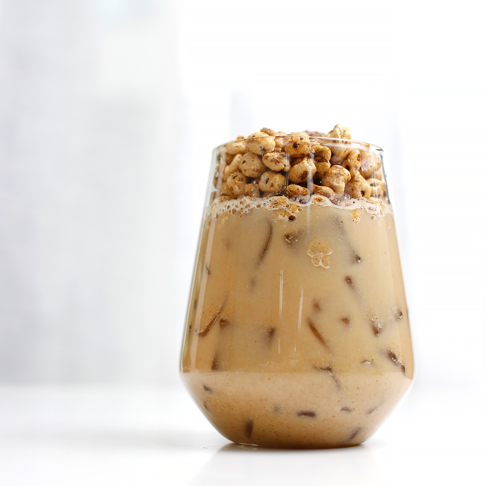 내열유리 홈카페 유리컵 420ml, 1개, 칼립소무지 (COF-01-1)