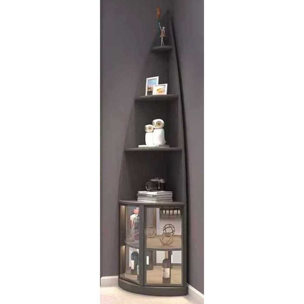 거실 코너장 수납장 침실 인테리어용 삼각 고급 선반 30x220cm - 상품 이미지