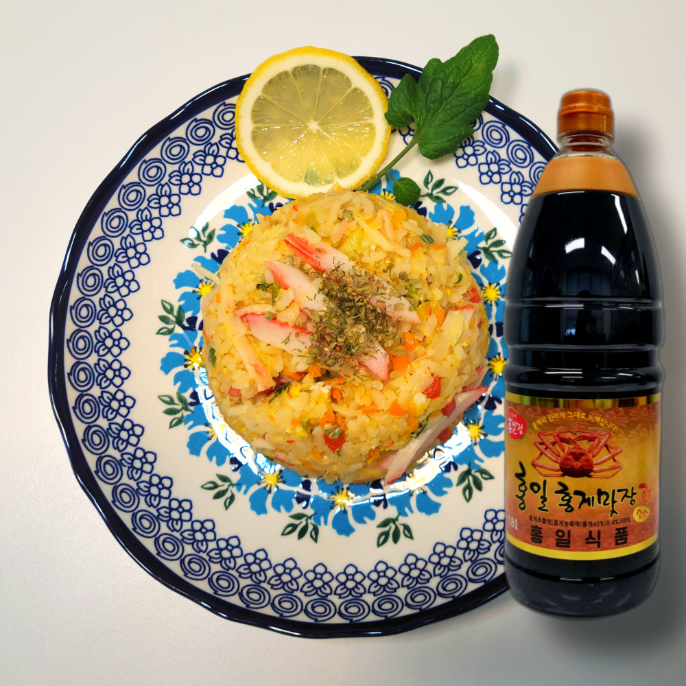 어간장 홍게간장 맛장 골드 1.8리터 편스토랑 기은세 게살볶음밥 - 상품 이미지