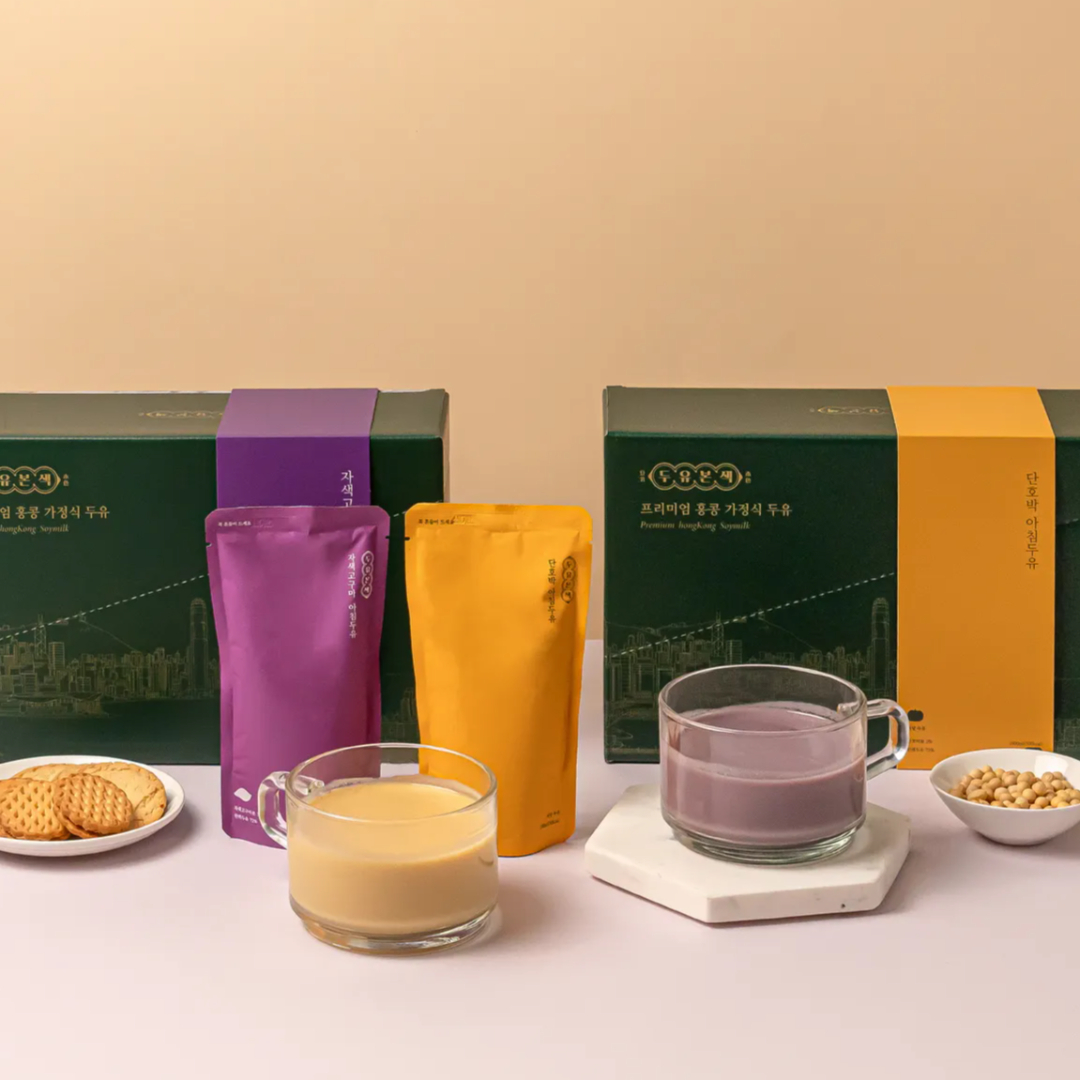 두유본색 흑임자 자색고구마 단호박 190ml 30개 무가당 저당두유