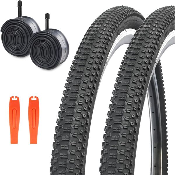 MTB 자전거 타이어 2팩 24 26 27.5 29 인치 접이식 비드 교체 x 1.95 2.1 산악 27.5 In/2 Tires+2 Tubes : 제이제이마켓월드