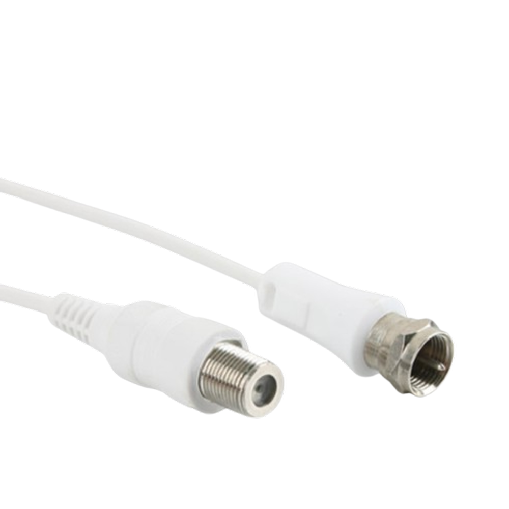 동축 TV안테나연장선 RF연장케이블 티비수신줄 스크류 슬림 5m