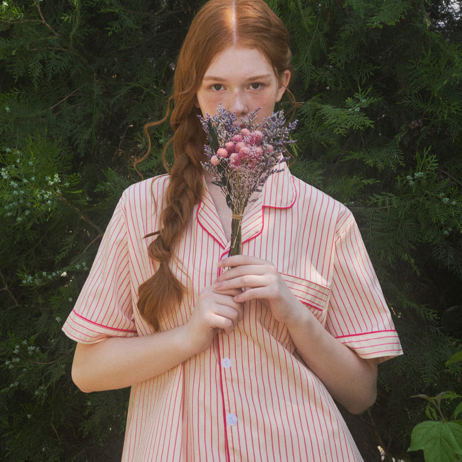 [슈퍼특가]도씨 실크핏 러브썸 반팔 파자마 세트 커플잠옷 여름 홈웨어