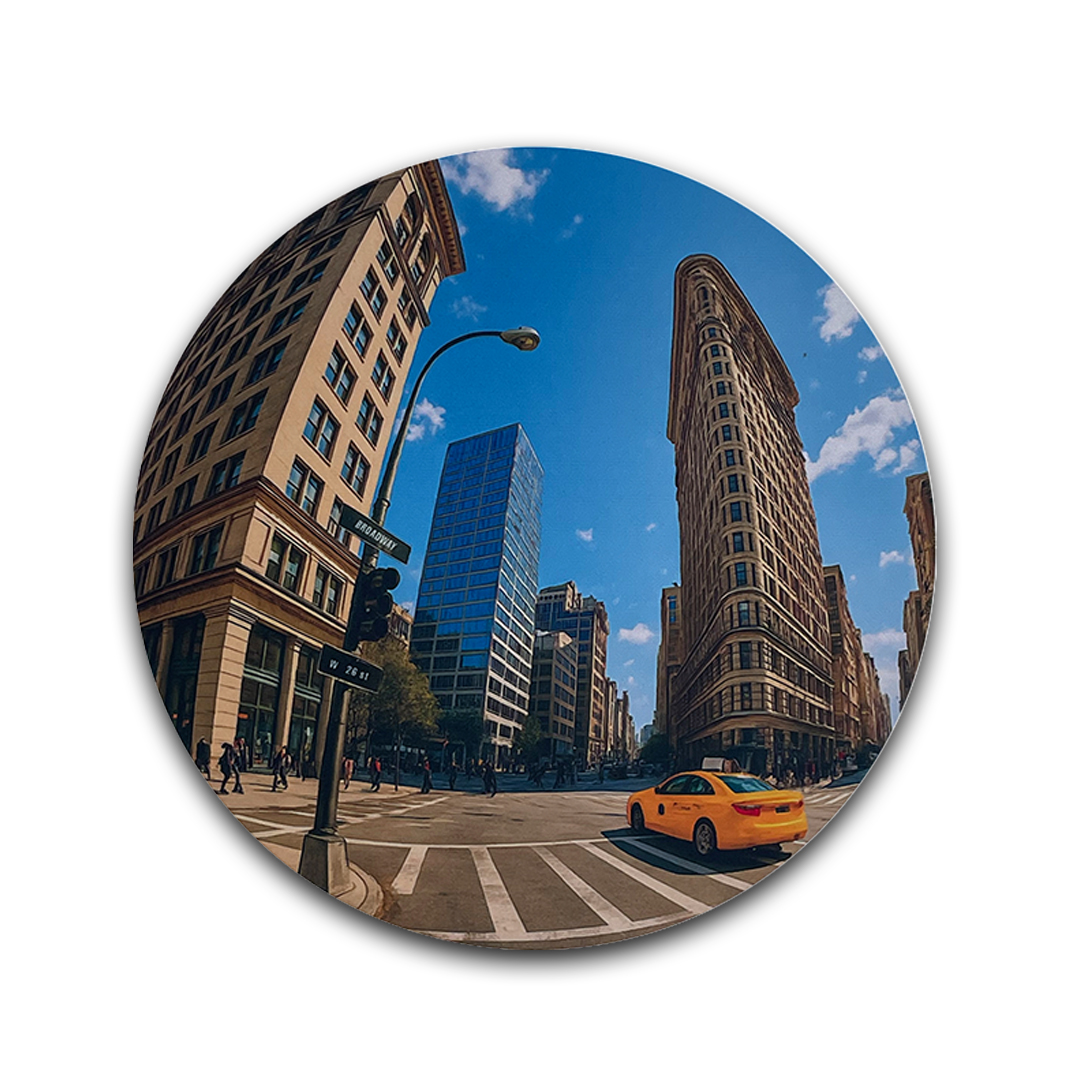 애시드로우 극세사마우스패드 Orbit City NY View - 상품 이미지