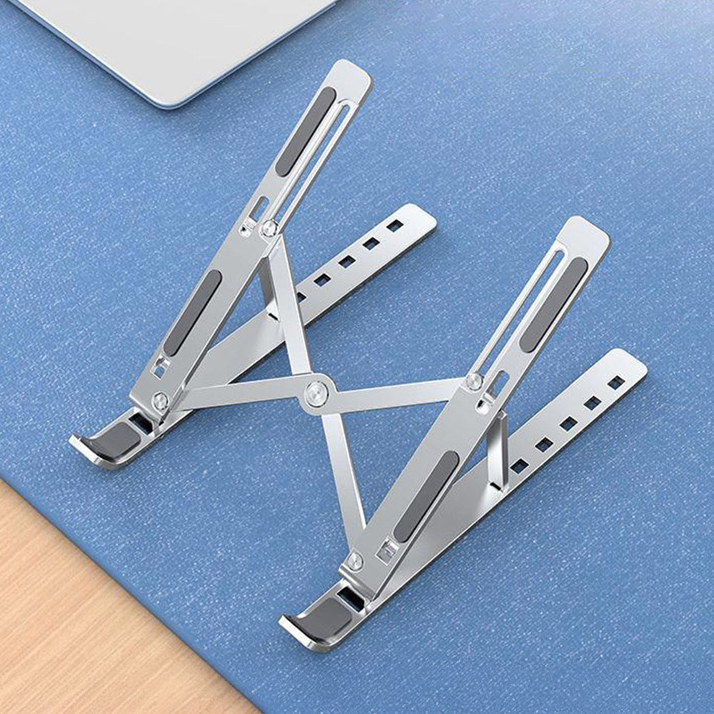 접이식 노트북거치대 맥북 스탠드 휴대용 맥미니 삼성 쿨링 알루미늄 킥플립