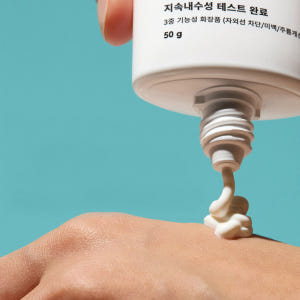 부쉬맨 워터프루프 프로 선크림 SPF 50+ 선스크린 50ml, 2개 솔직 후기 | 피부 타입별 분석 - 상품 이미지 4