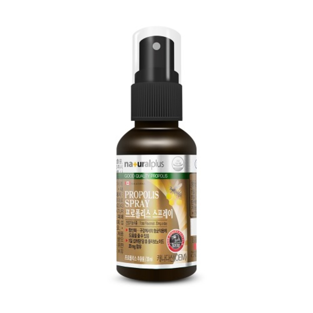 내츄럴플러스 프로폴리스 스프레이 면역력 덴티 원액 성대 몸에 굿데이 30ml, 1개 - 상세 이미지 2