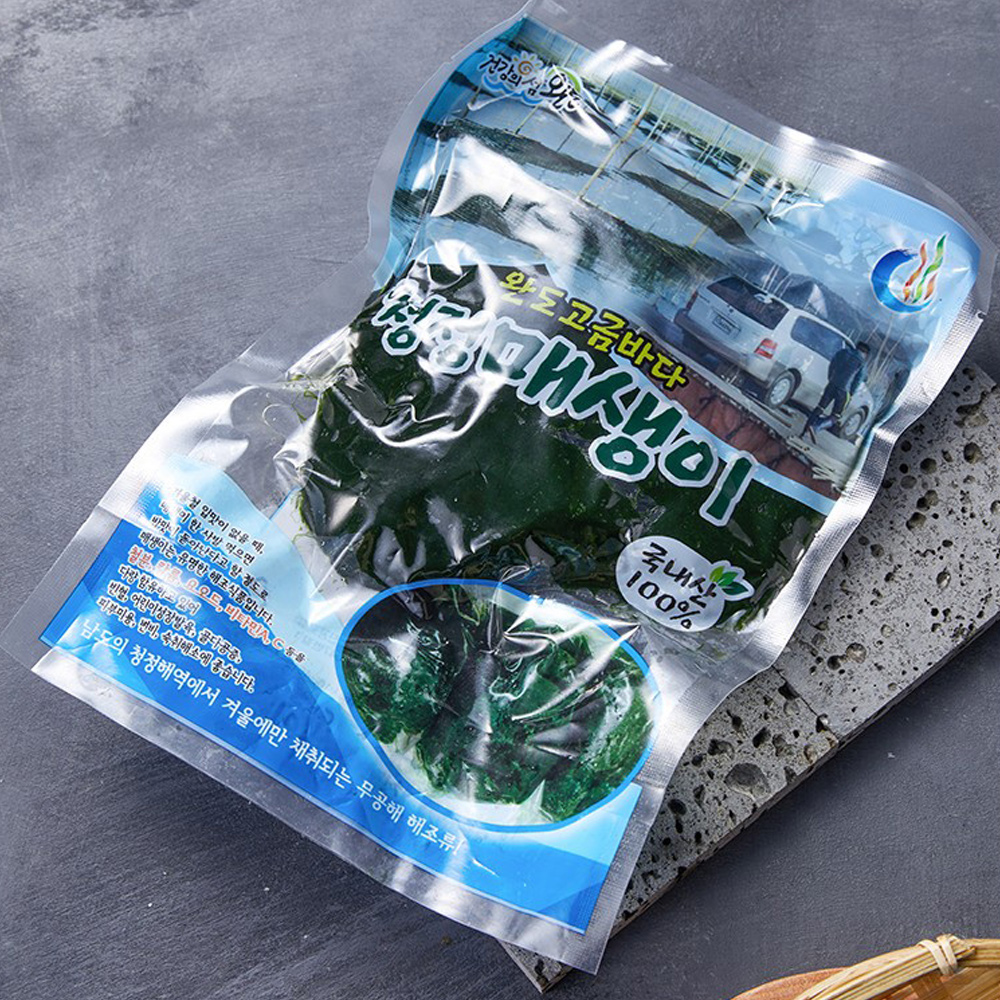완도 세척 매생이 냉동 무방부제 350g, 5개 - 상세 이미지 2