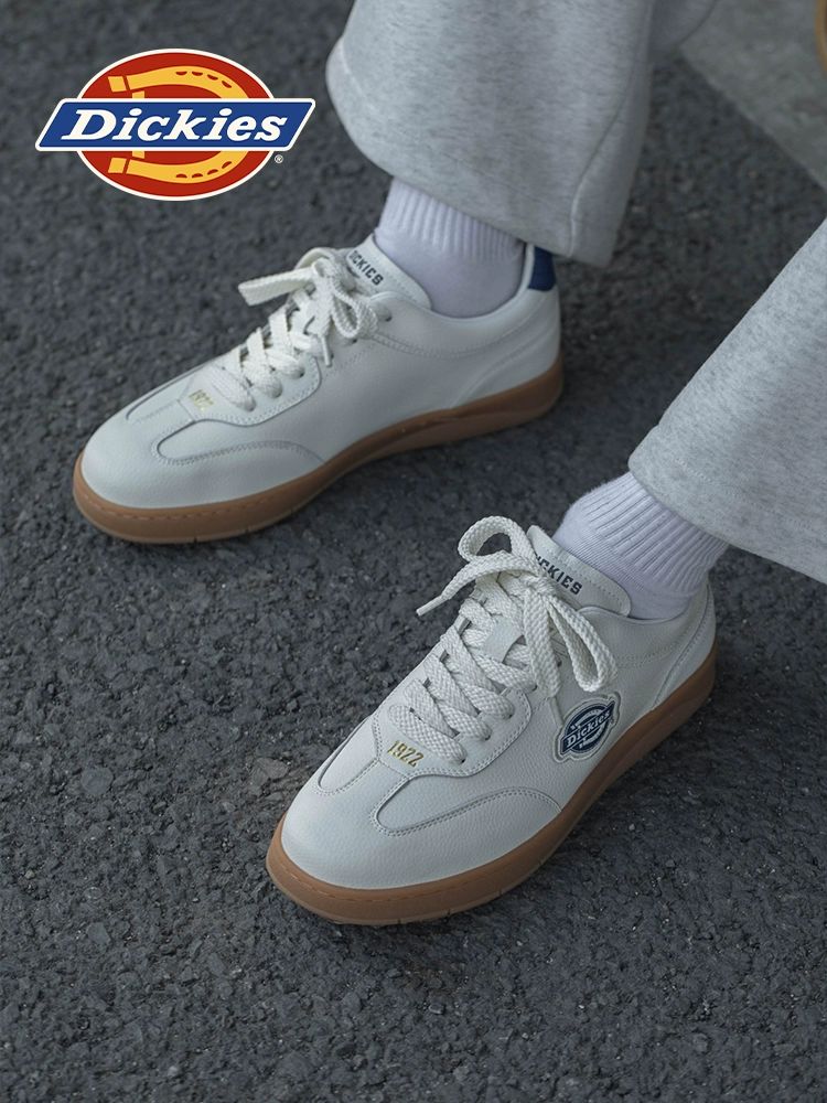 남성스니커즈 Dickies 디키즈 복고풍 간편한 착용감의 캐주얼 운동화 데일리화 화이트 - 상세 이미지 2