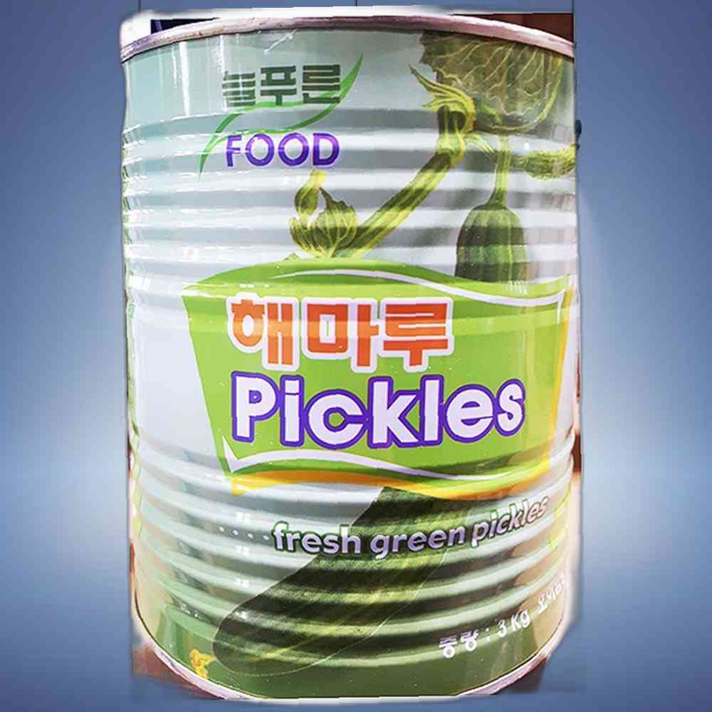 업소용 식자재 늘푸른푸드 오이피클 슬라이스 3Kg 당면 : 지송마켓