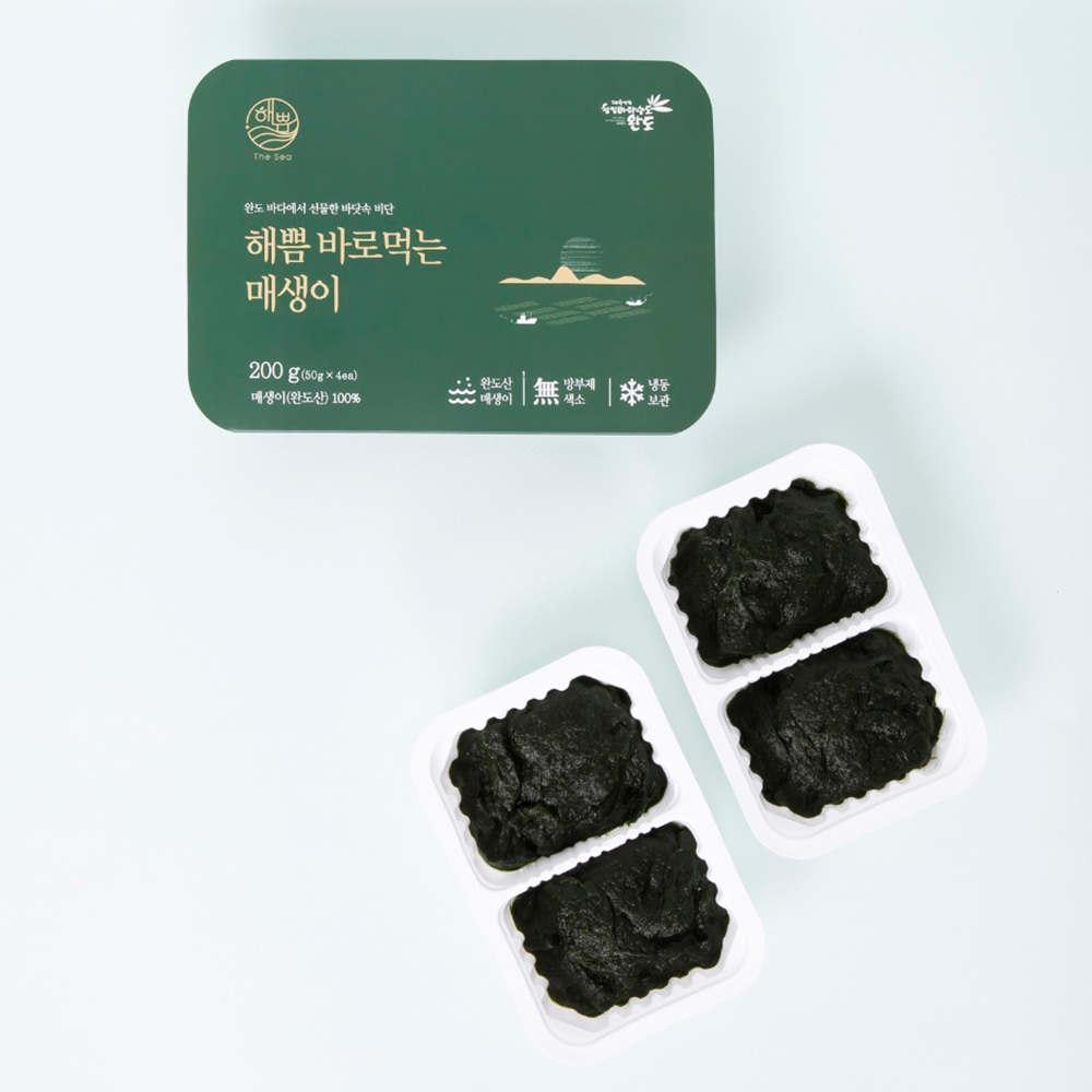 완도 세척 매생이 냉동 무방부제 200g, 2개 이미지 6