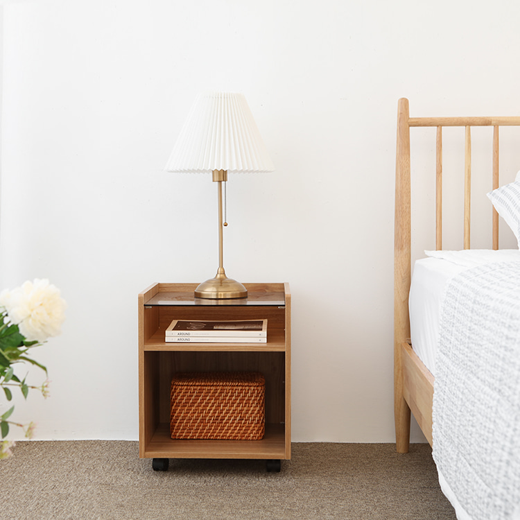 몬탁 이동식 사이드테이블 MB22ST4940 캄포어베니어 0771.6319