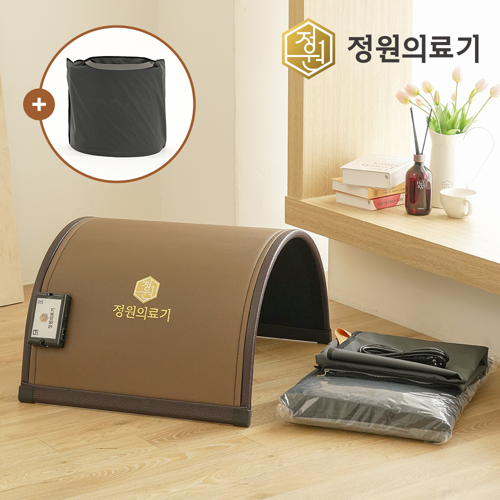 정원의료기 그래핀 원적외선 음이온 온열 돔 사우나 건식 전기 찜질기 베이직