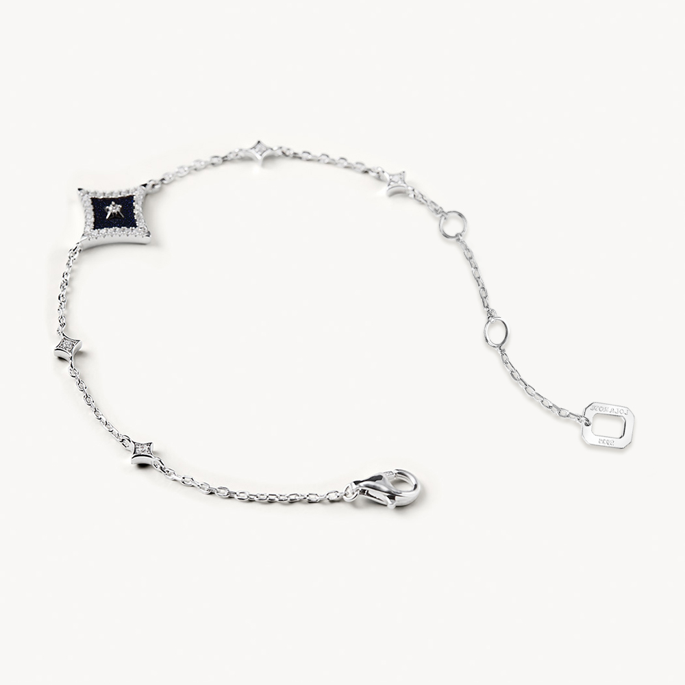 롤라로즈 Starry 블루 샌드스톤 실버 여자팔찌 LR80101 이미지 7