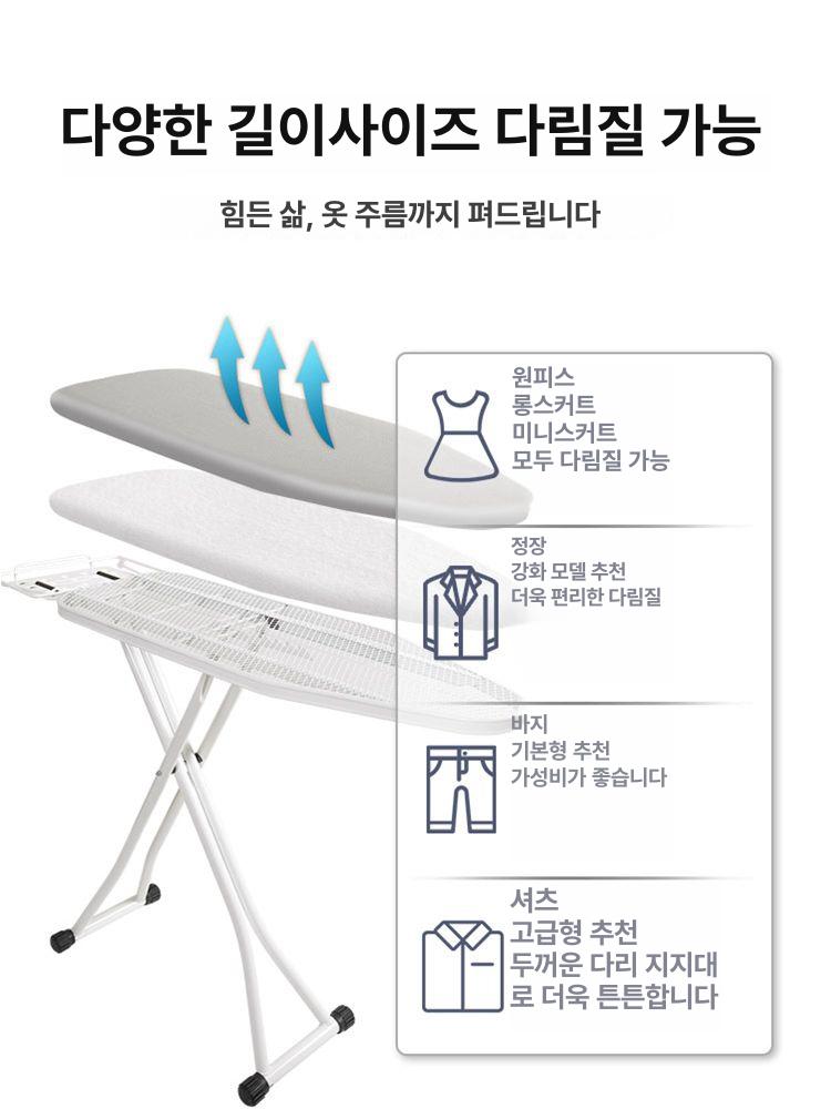 세탁소 와이셔츠 다림질판 플레이트 다림질 다림판 부분다림질 복지모란 선물 3 : 이지직구1