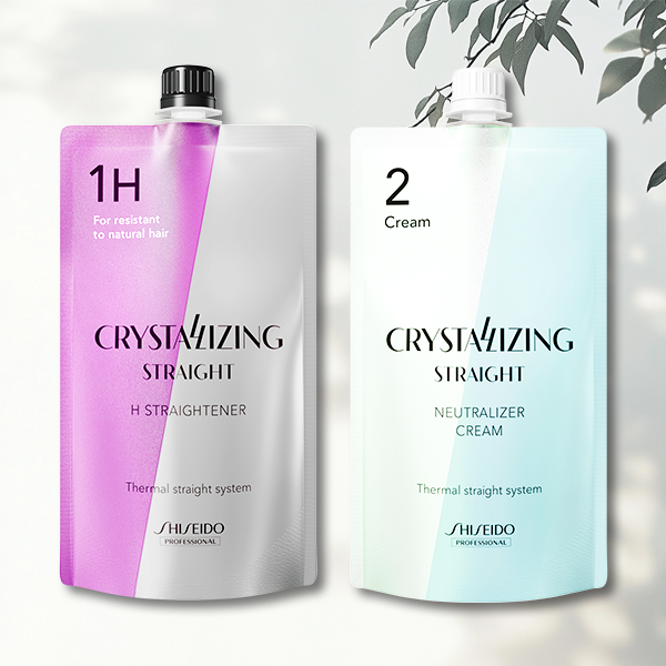 시세이도 매직약 400g 크리스탈라이징 스트레이트 볼륨 곱슬 셀프 매직 남자 다운펌 미용실