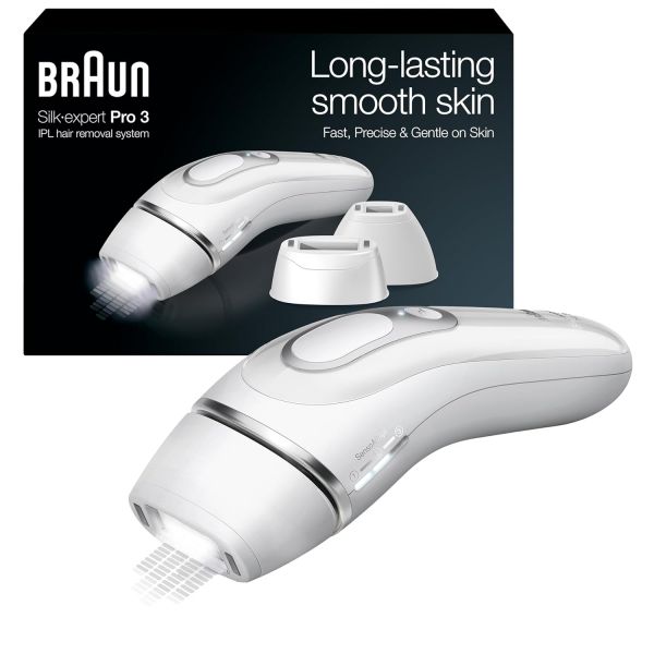 BRAUN 남자 면도 여성과 남성브라운 IPL 오래 지속되는 제모 시스템 실크 전문가 프로 : 포투직구
