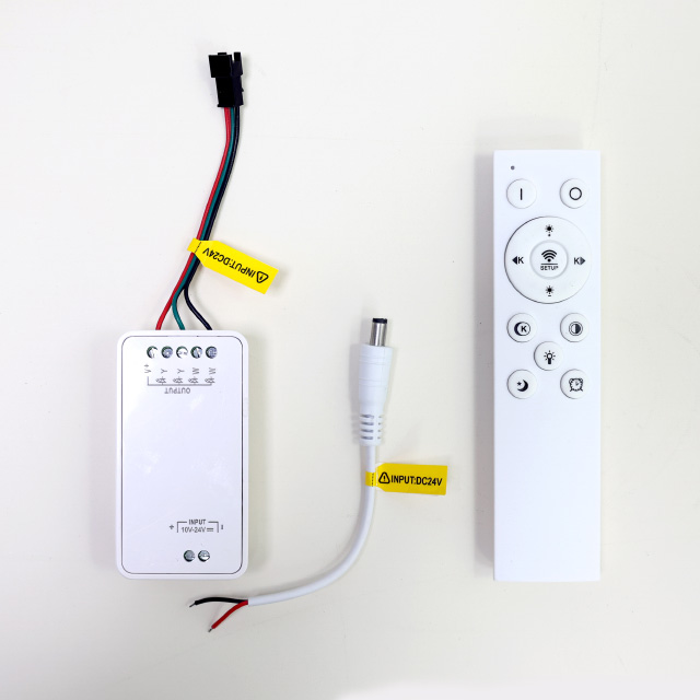 퍼스트 LED바 CCT 스트립조명 24V 5M 리모컨 색변환 밝기조절 면발광 플렉시블 줄조명 이미지 6