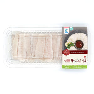 국내산 숙성 광어 지느러미회 100g 맛있게 먹은 솔직 후기 - 상품 이미지 1