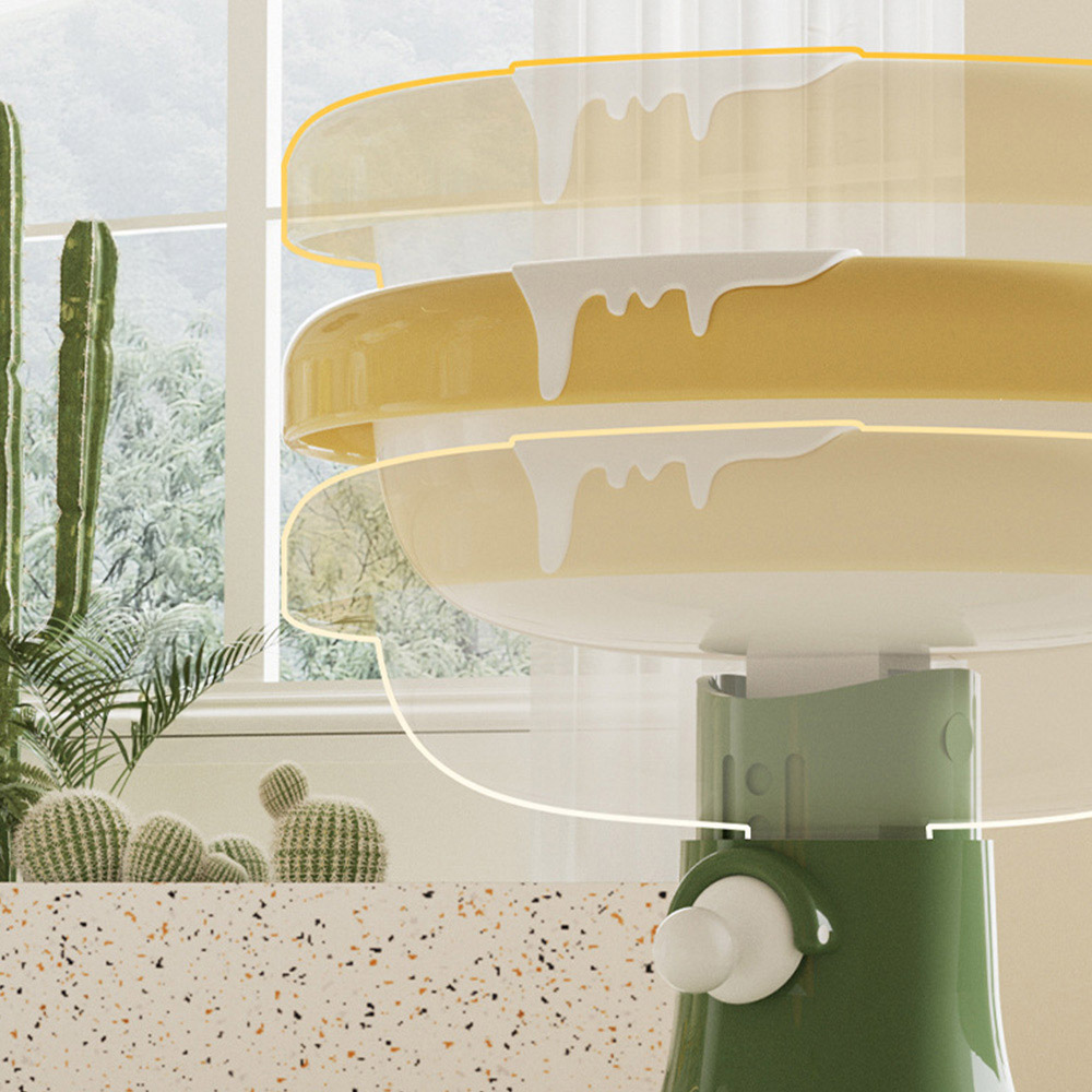 강아지밥그릇 고양이물그릇 대형견 개밥그릇 높이조절 수반 마카롱 애견식기