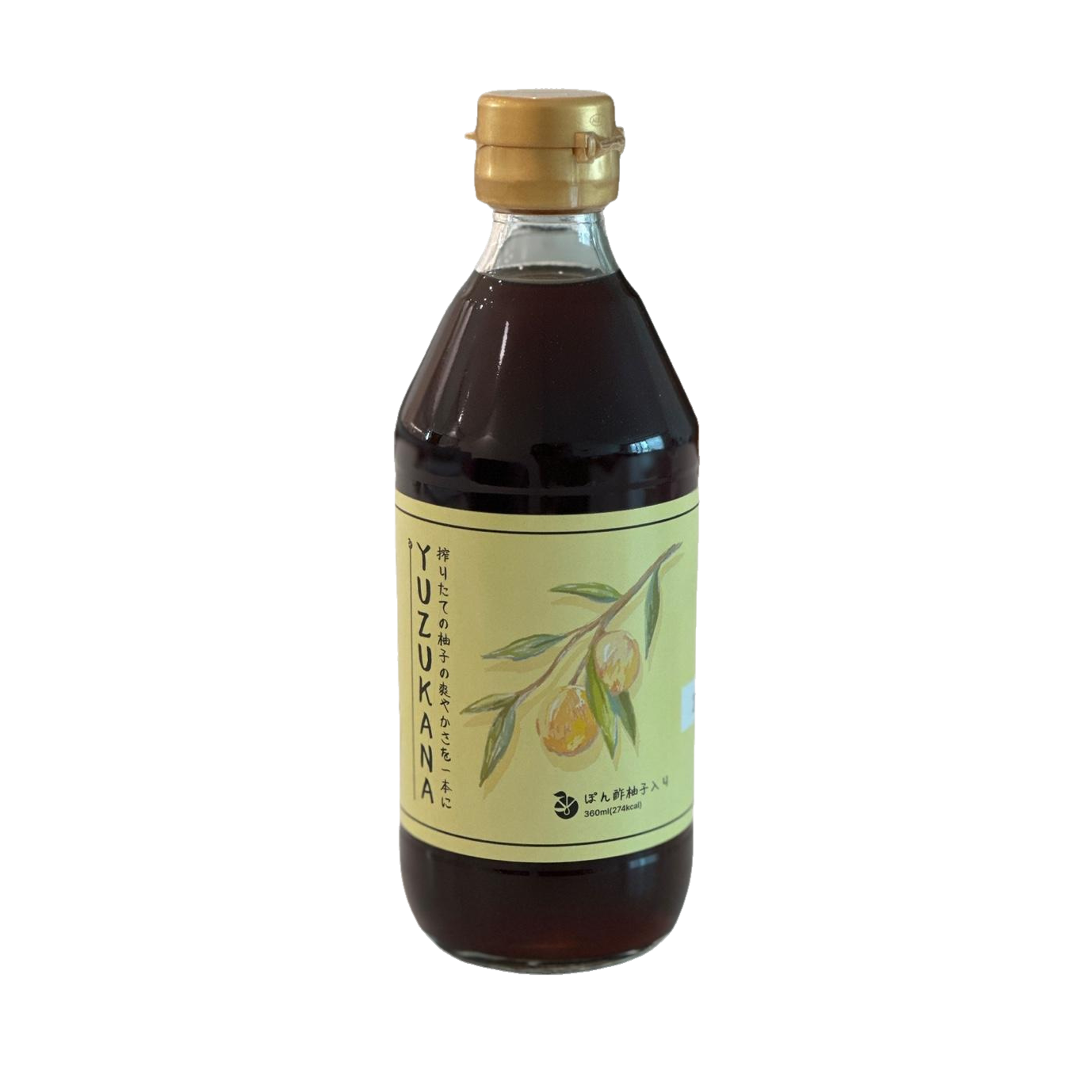 유즈카나 일본 100년 전통 저염 유자 폰즈 소스(히로시마 암반수 사용) 360g, 1개 - 상품 이미지