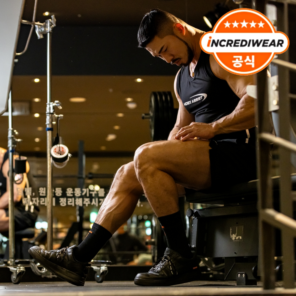 인크레디웨어 의료용 발목 압박밴드 INCREDIWEAR ANKLE SLEEVE - 메인 이미지