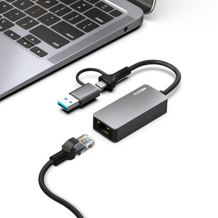 안정적인 리얼텍 칩셋 무전원 작동 원격부팅 WOL지원 래피어 2.5기가비트 USB 랜카드 2503GTC