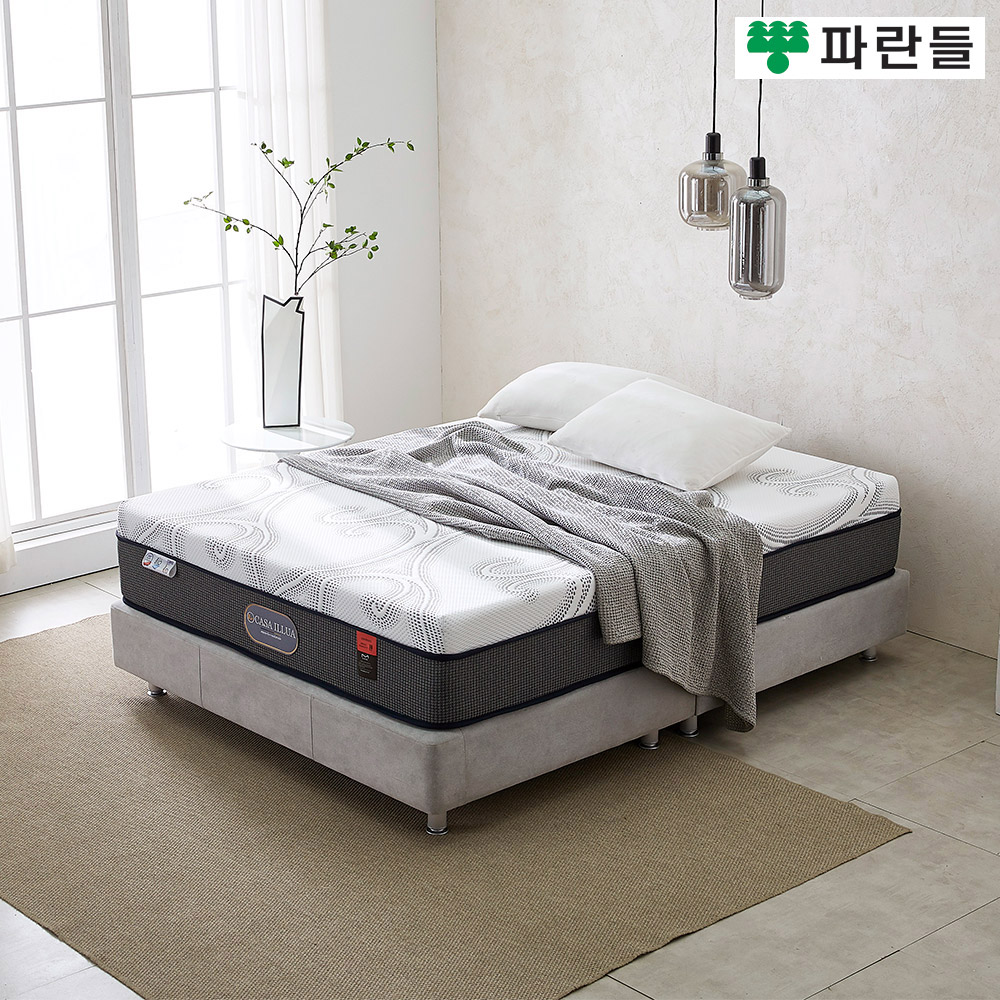 파란들 illua 블랑 삼중직원단  30T 더블(D) 폼 매트리스