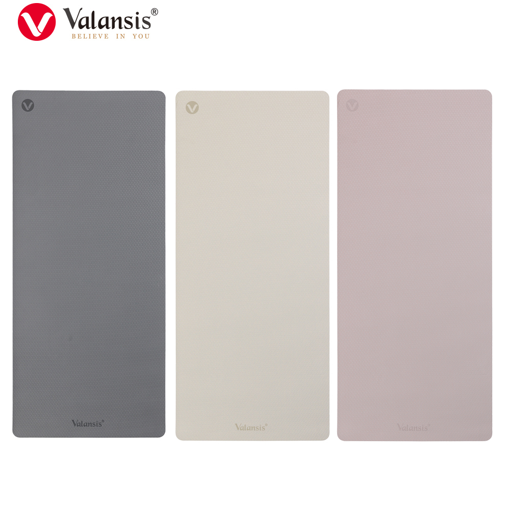 밸런시스 TPE 10mm 와이드 매트 소프트베이지 요가 운동 필라테스 스트레칭 홈트레이닝