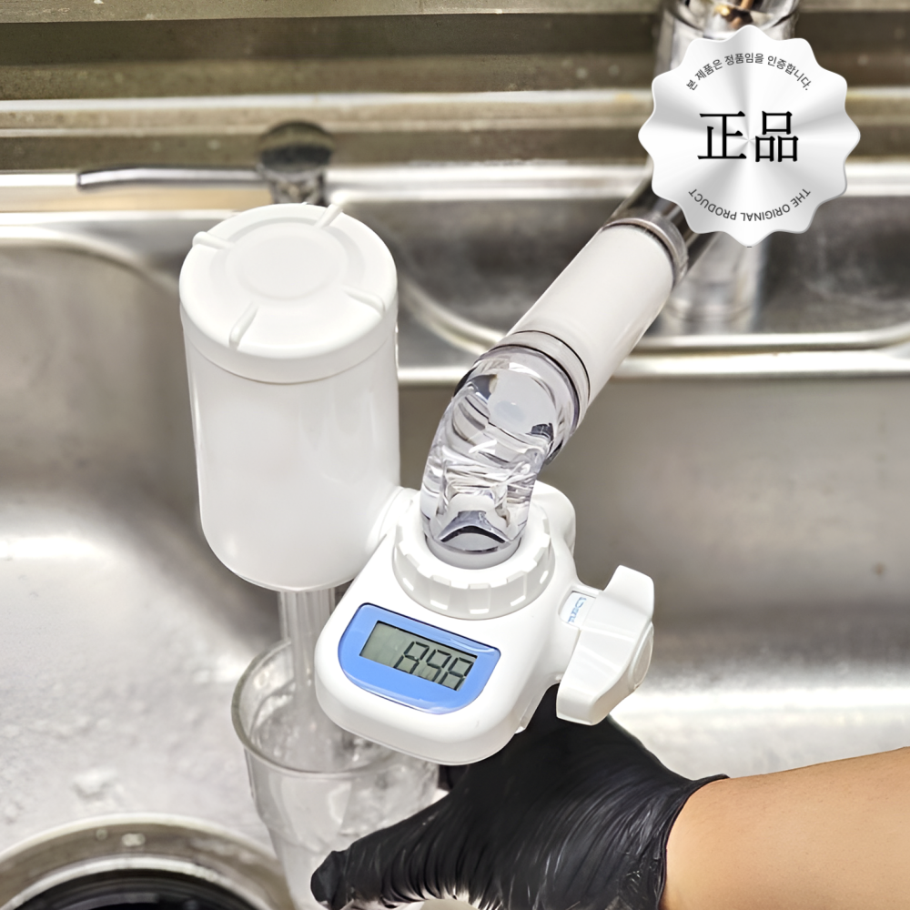 라온스 싱크대 정수기 수도꼭지 핸디형 언더싱크 무타공 무전원 직수 직수형 필터 미니 diy